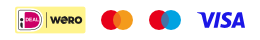 Accepted payment cards